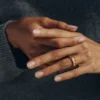 Bague Eroz Chain Ring, édition dorée
