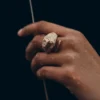 Bague Eroz, édition plaquée or 24 carats