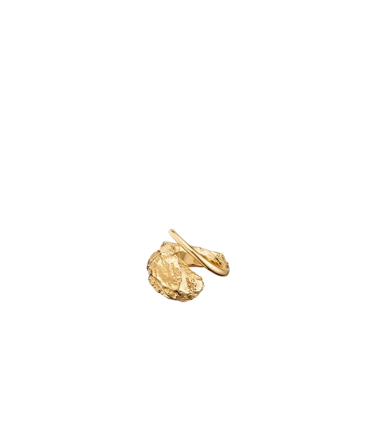 Bague Eroz, édition plaquée or 24 carats