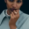 Bague Eroz, édition plaquée or 24 carats