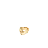 Bague Éole « Curled Ring » en édition plaquée or