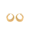 Boucles d’oreilles créoles Rozo Édition Rattan