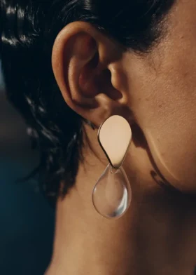 Boucles d’oreilles Naé Édition Verre