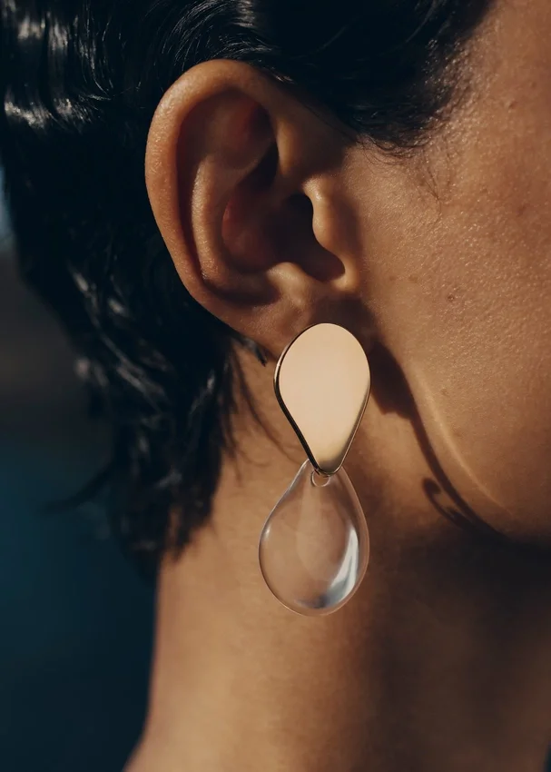 Boucles d’oreilles Naé Édition Verre