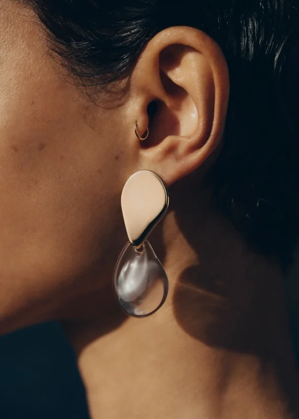 Boucles d’oreilles Naé Édition Verre