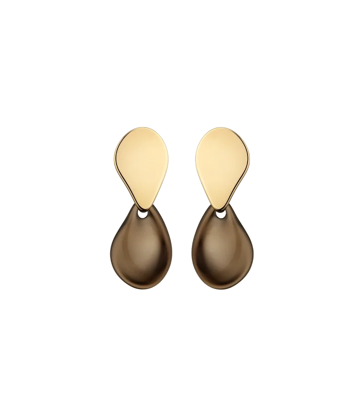 Boucles d’oreilles Naé Édition Verre fumé