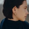 Boucles d’oreilles Éole « Curled » Édition dorée