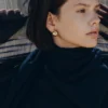 Boucles d’oreilles Éole « Curled » Édition dorée