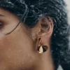Boucles d’oreilles Éole, édition plaquée or 24 carats