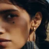 Boucles d’oreilles pendantes Eroz, édition dorée