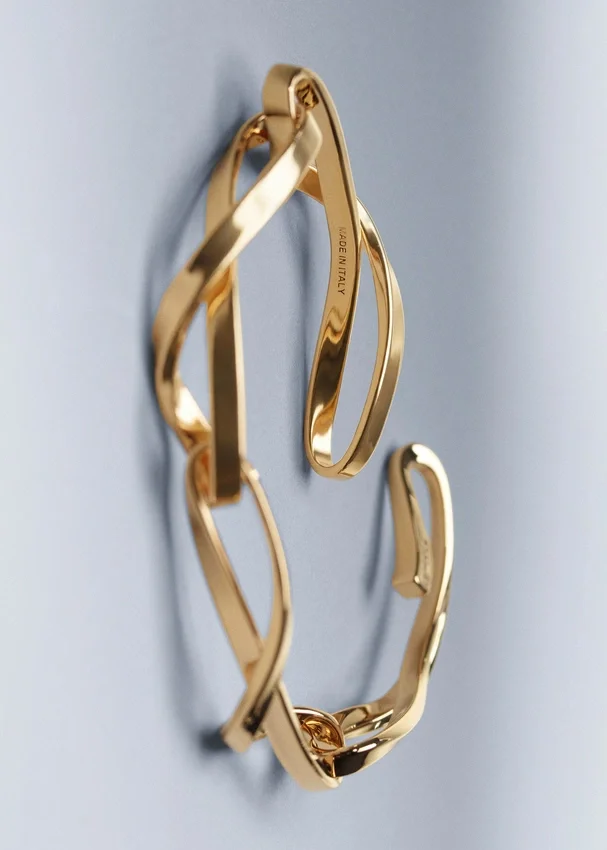 Bracelet à chaîne Éole, édition plaquée or carat