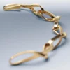 Bracelet à chaîne Éole, édition plaquée or carat