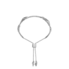 Bracelet Eroz, édition en laiton plaqué argent rhodié