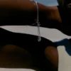 Bracelet Eroz, édition en laiton plaqué argent rhodié