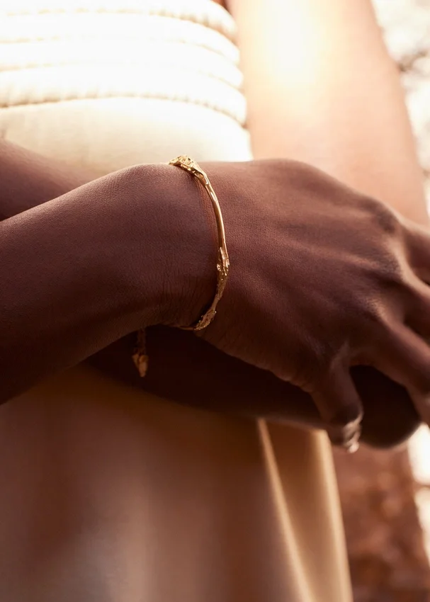 Bracelet Eroz Edition plaqué or 24 carats