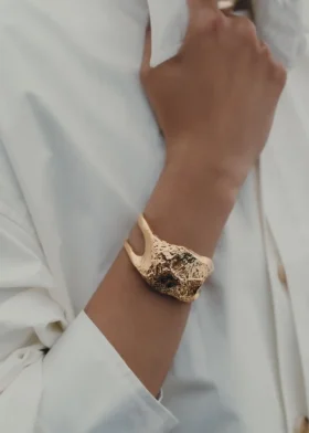 Bracelet Eroz Edition plaqué or 24 carats