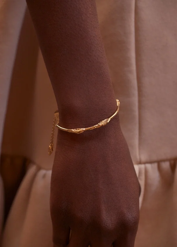 Bracelet Eroz Edition plaqué or 24 carats