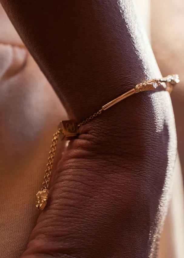 Bracelet Eroz Edition plaqué or 24 carats