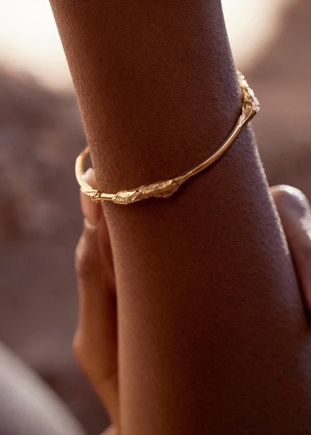 Bracelet Eroz Edition plaqué or 24 carats