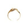 Bracelet manchette Éole Édition Cuir Taupe