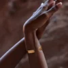 Bracelet Éole, édition plaquée or 24 carats