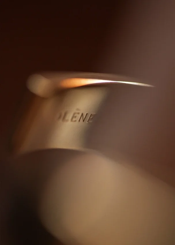 Bracelet Éole, édition plaquée or 24 carats