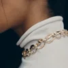 Chaîne Eroz, édition plaquée or 24 carats