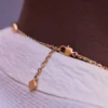 Collier Eroz, édition plaquée or 24 carats