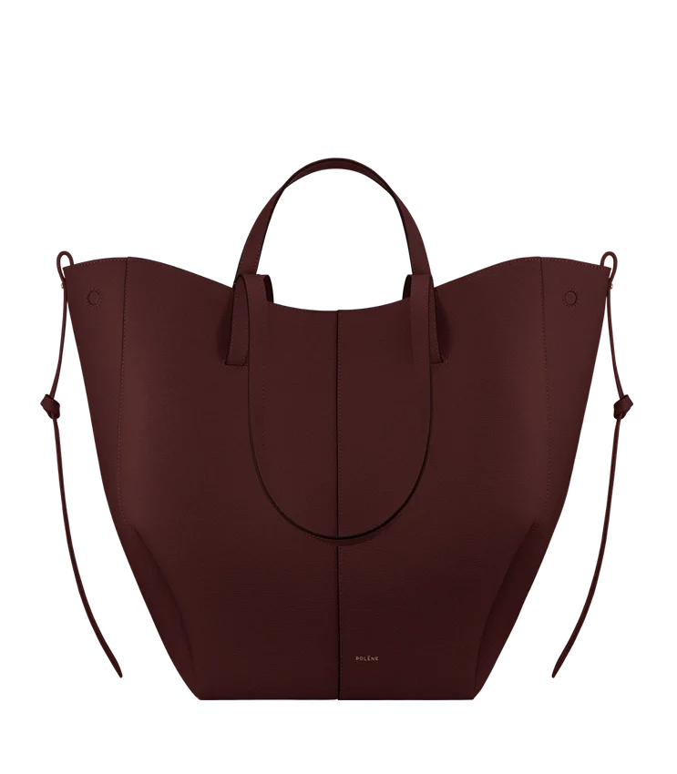 Cyme Tote Édition Cerise noire texturée