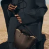 Cyme Tote Édition Nano Ébène texturé