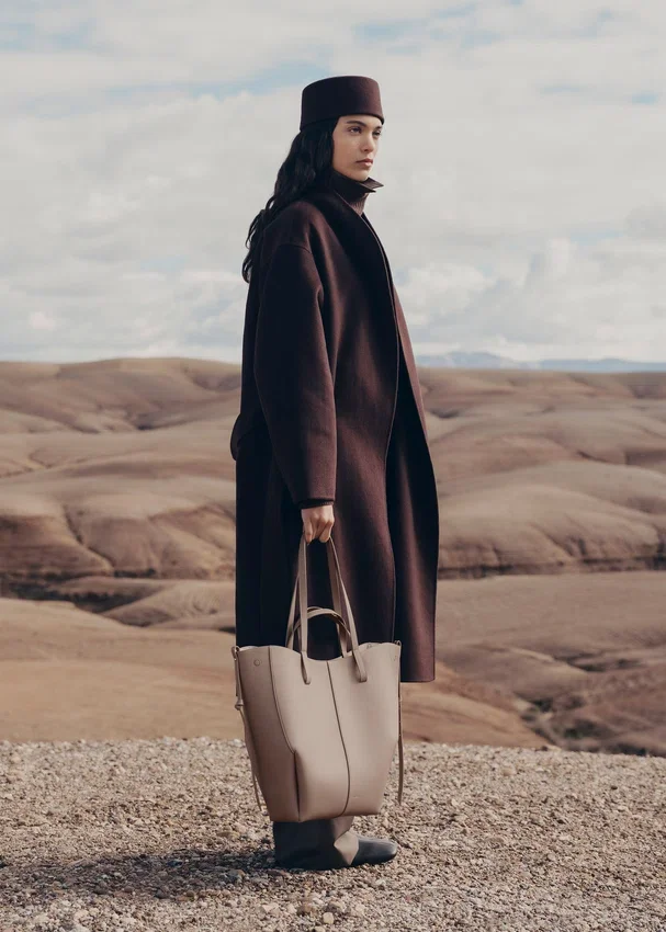 Cyme Tote Edition Taupe texturé