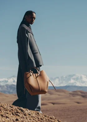 Cyme Tote Edition Textured Camel