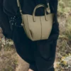 Cyme Tote Nano Édition Tilleul texturé