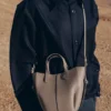 Cyme Tote Nano Edition Taupe texturé
