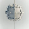 Édition « Button Bow Sphere » Porcelain