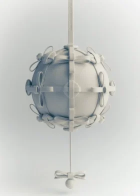 Édition « Button Bow Sphere » Porcelain