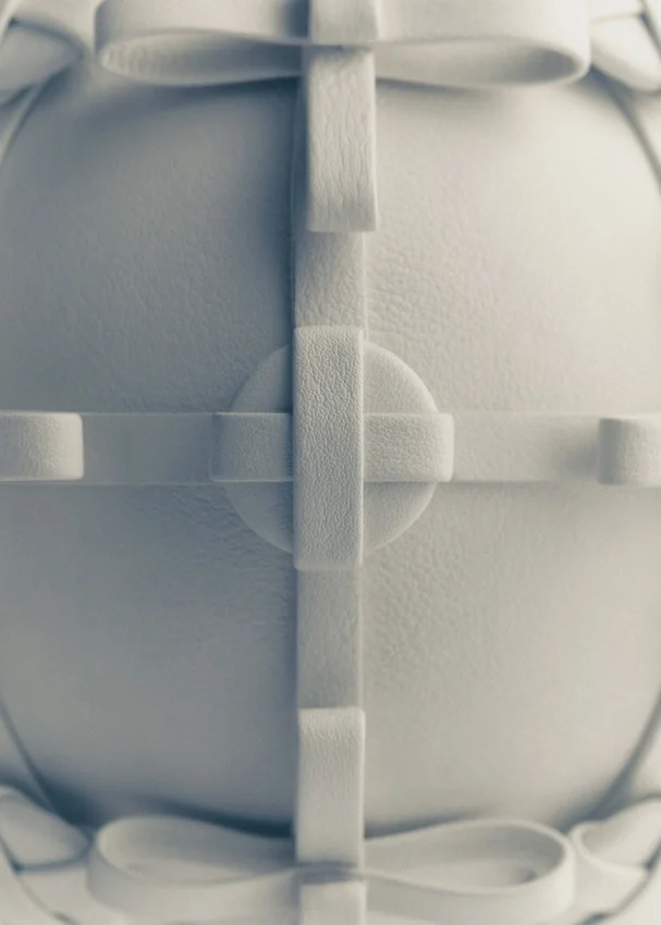 Édition « Button Bow Sphere » Porcelain