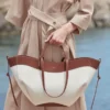 Édition Cyme en toile cognac