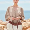 Édition Cyme en toile cognac