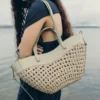 Édition Cyme Mini en raphia laurier