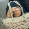 Édition Cyme Mini en raphia laurier