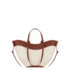 Édition Cyme Mini en toile cognac