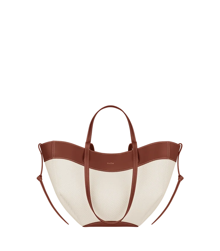 Édition Cyme Mini en toile cognac