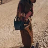 Édition Cyme Tote Nano, noir texturé