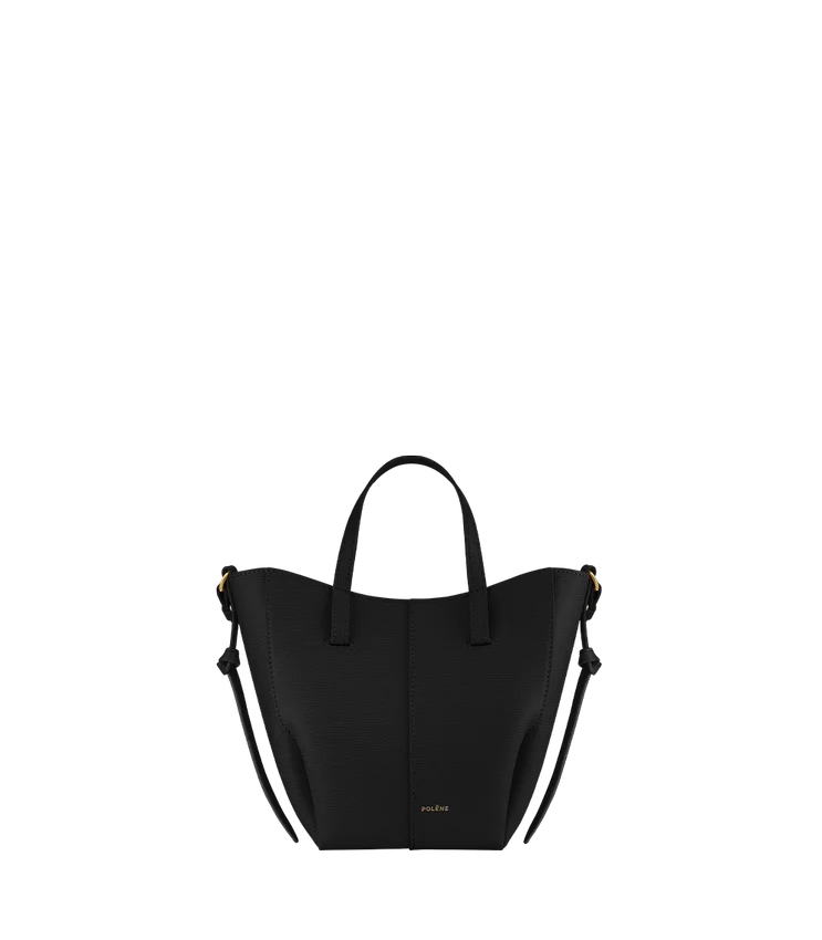 Édition Cyme Tote Nano, noir texturé