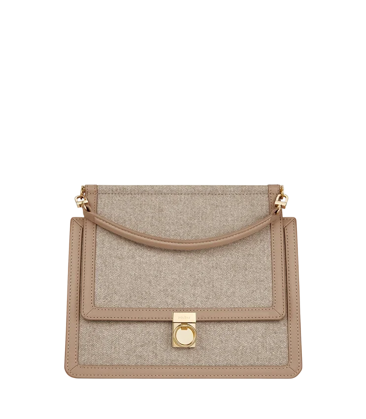 Édition Numéro Sept Duo en toile taupe