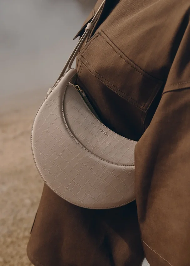 Numéro Dix Édition Nubuck Crocodile Taupe