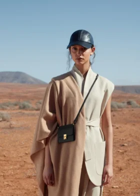 Numéro Sept Crossbody, édition portefeuille, noir texturé