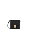 Numéro Sept Crossbody, édition portefeuille, noir texturé