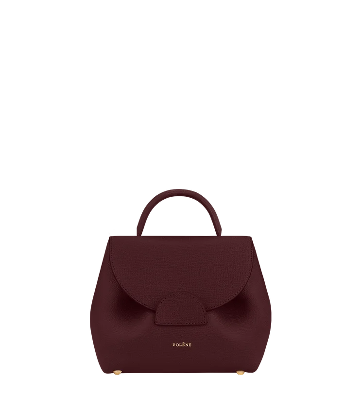 Numéro Un Édition Nano bordeaux texturé